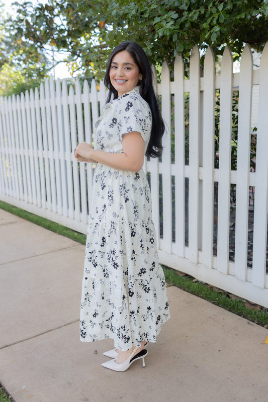 Ana Off White Dress