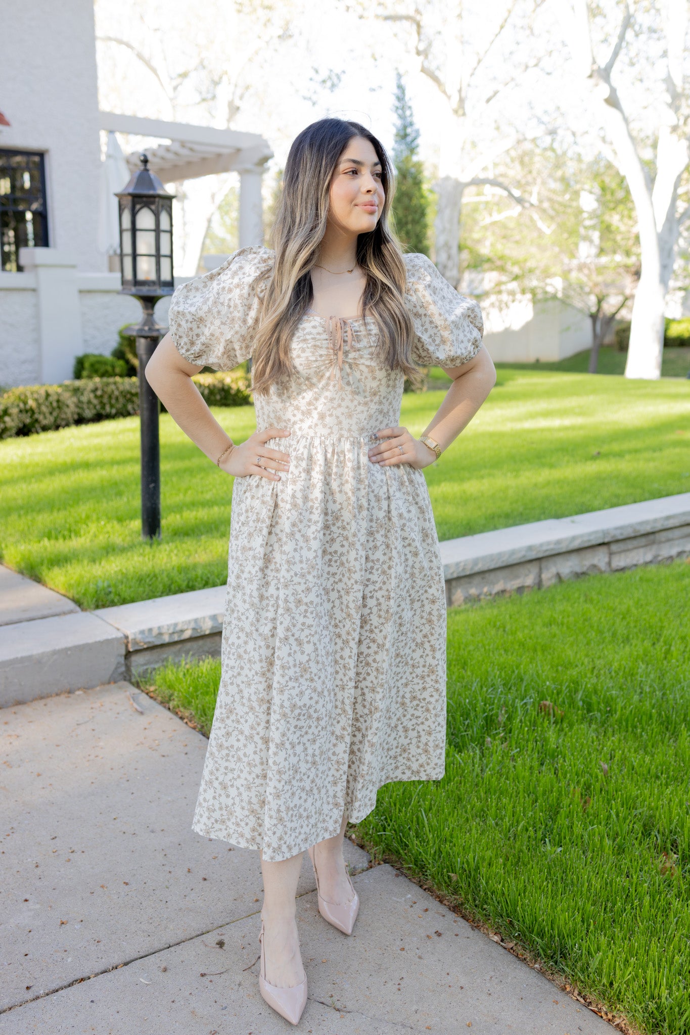 Selah Taupe Dress