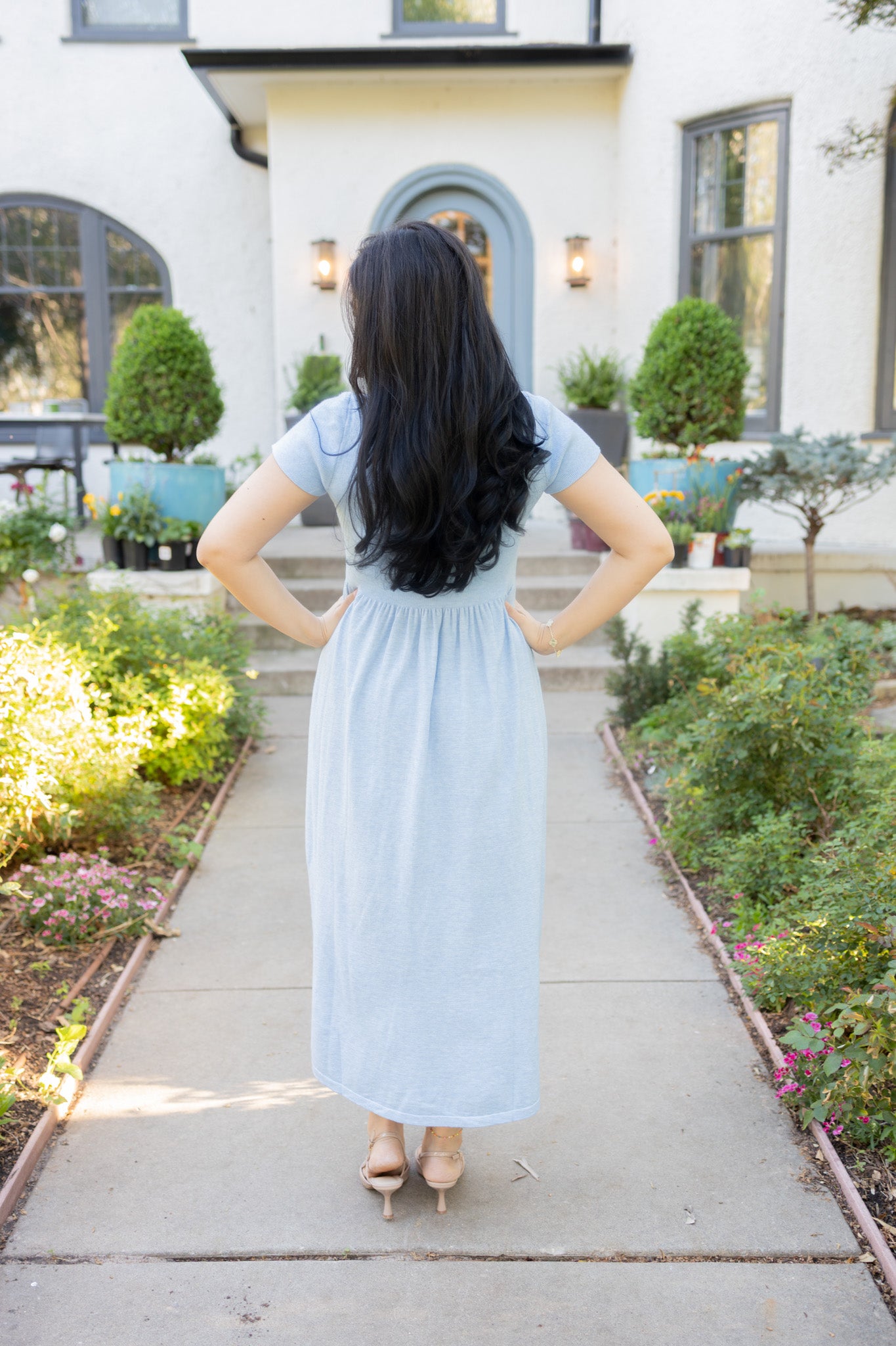 Sweet Night Blue Dress