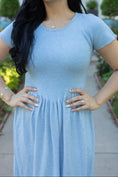 Load image into Gallery viewer, Sweet Night Blue Dress
