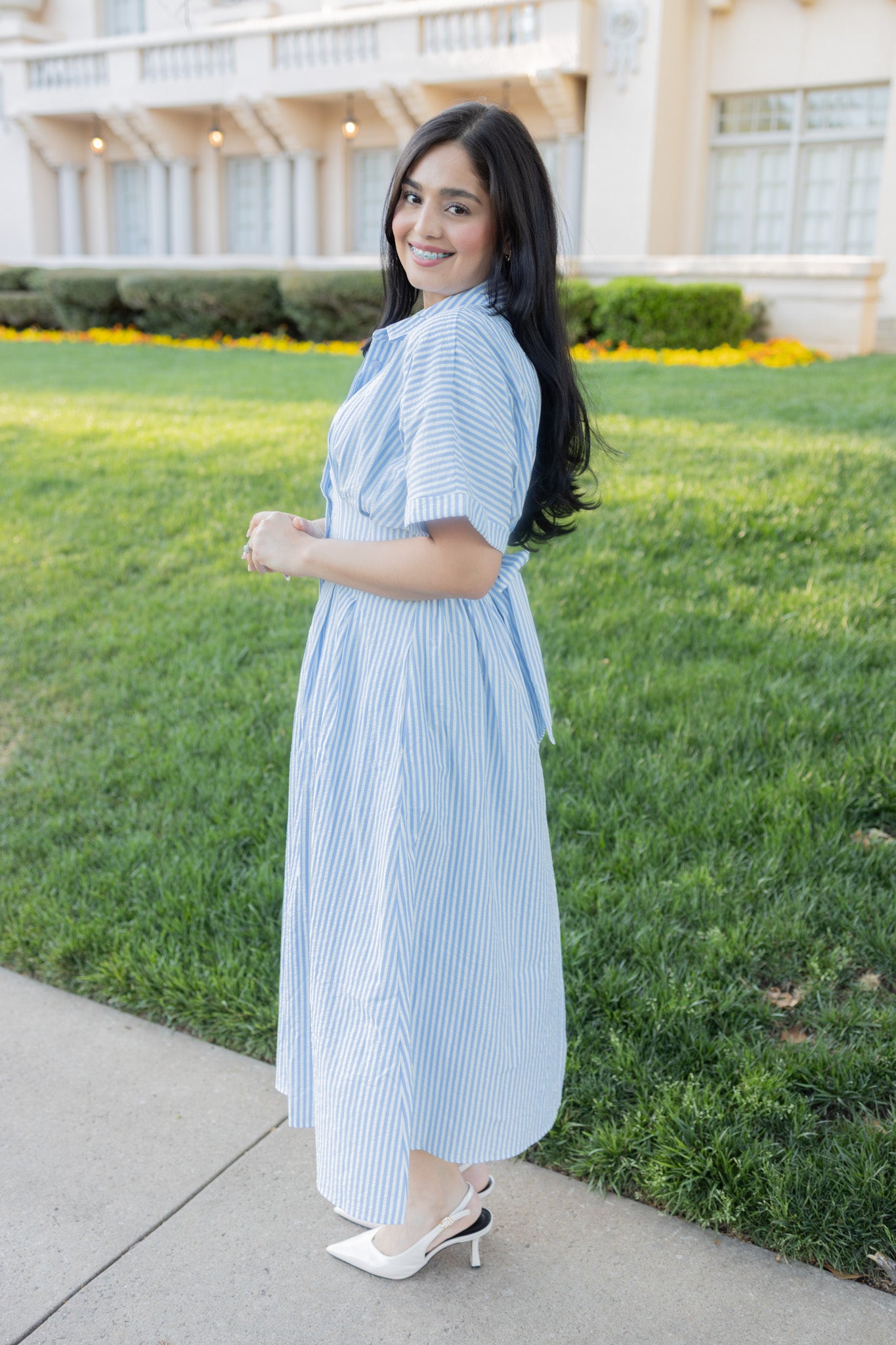 Darling Wildflower Blue Dress