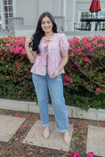 Load image into Gallery viewer, Blush bow babe top

