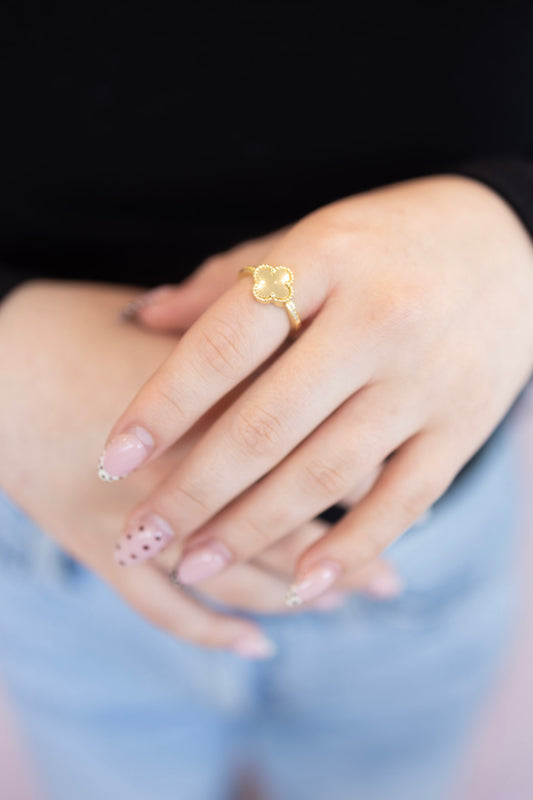 Golden grace ring