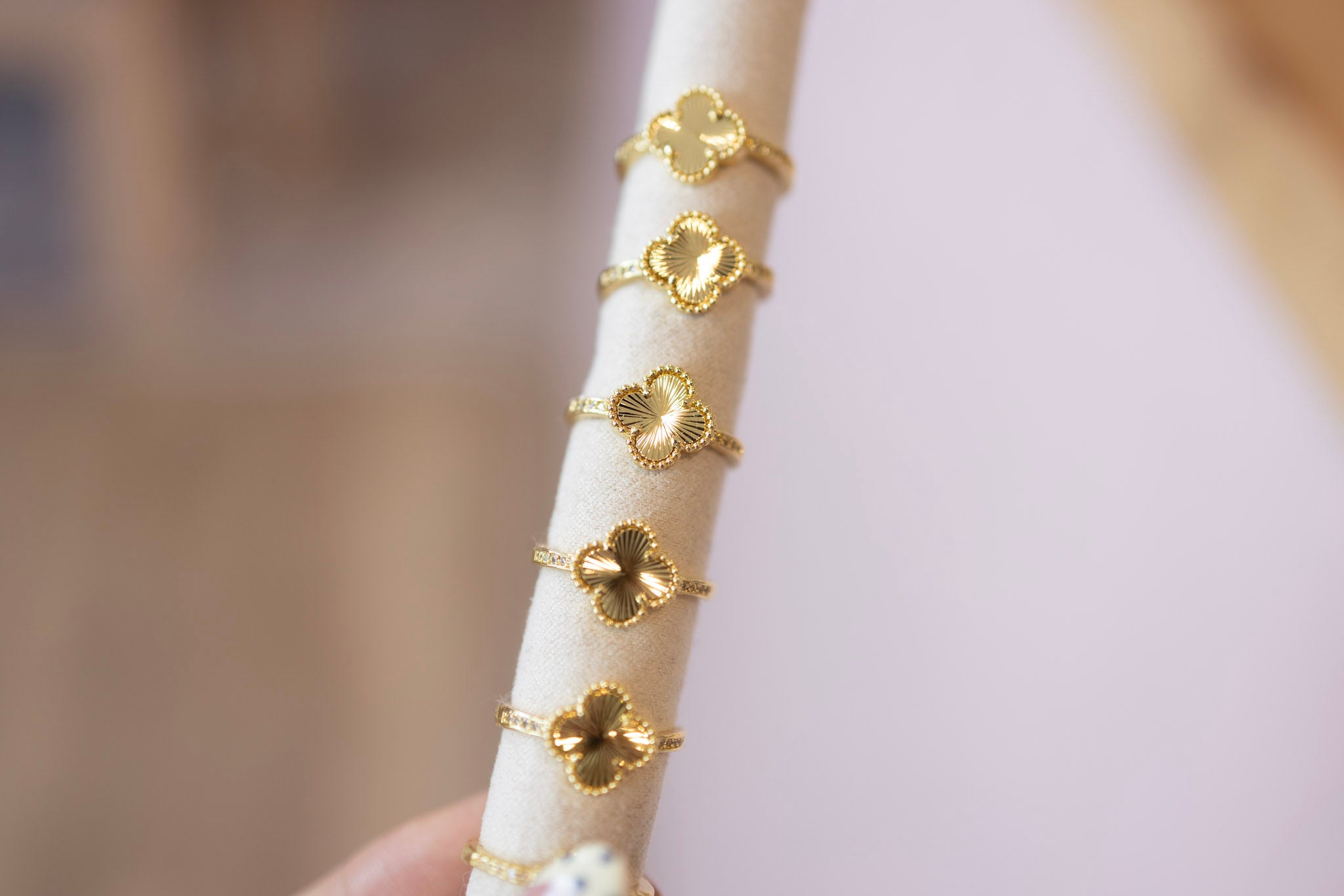 Golden grace ring