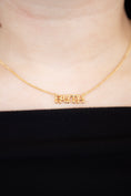 Load image into Gallery viewer, Faith gold necklace

