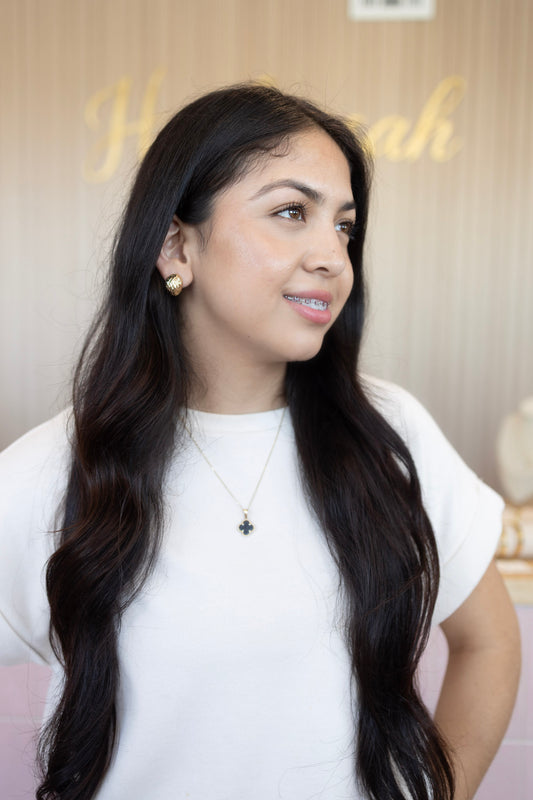 Sofia gold earring