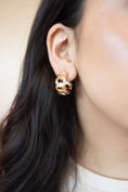 Load image into Gallery viewer, Golden grace hoops
