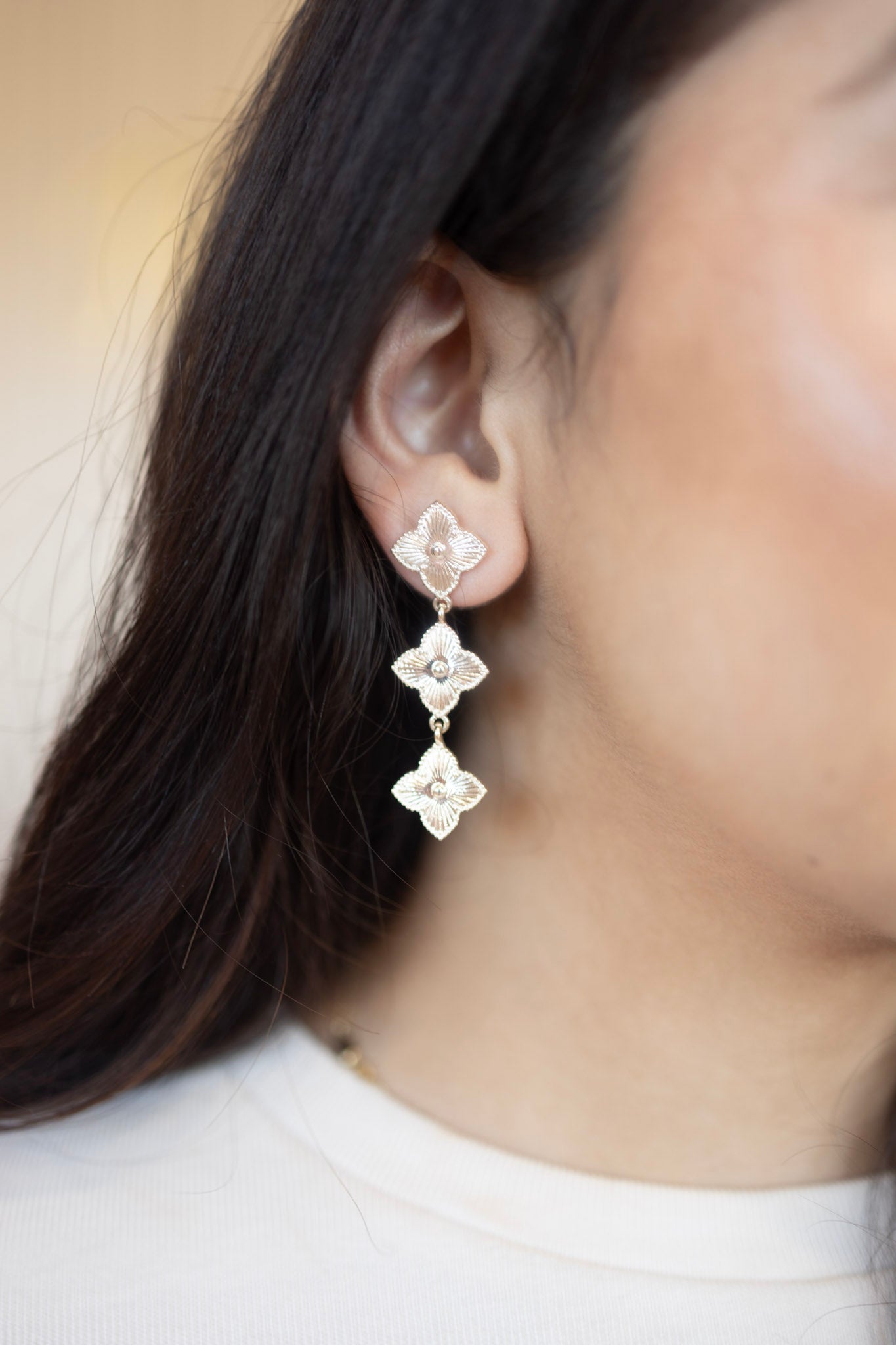 Jesse silver earrings