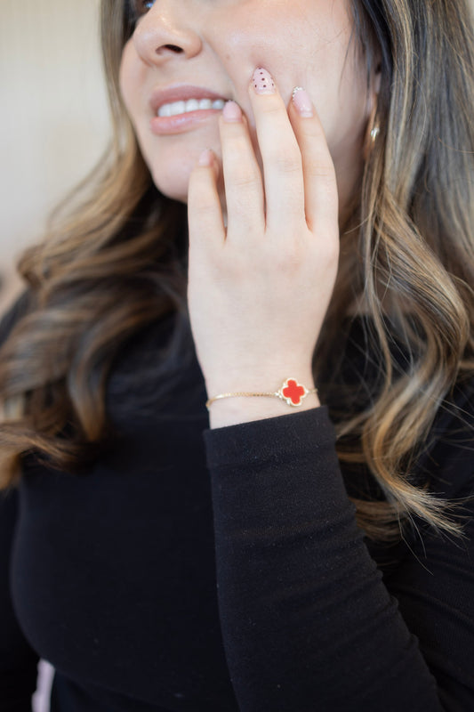 amoura red bracelet