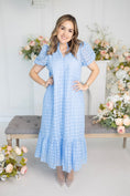 Load image into Gallery viewer, Costal muse blue dress
