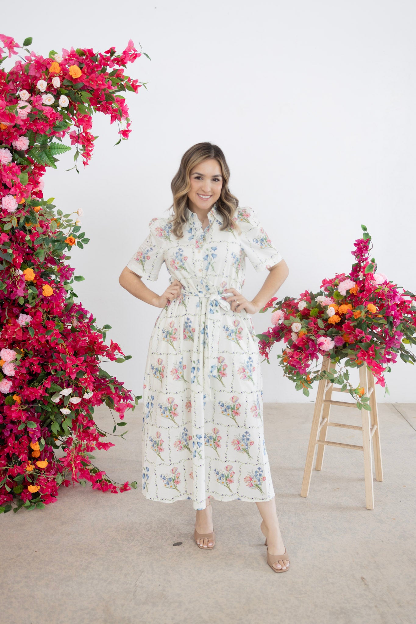 Amoura Multi-pink Dress