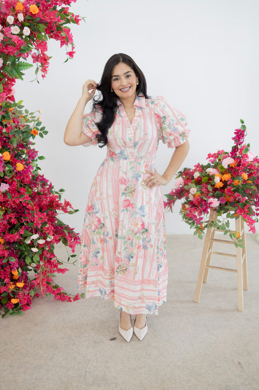 PRE-ORDER Blessed pink beauty dress