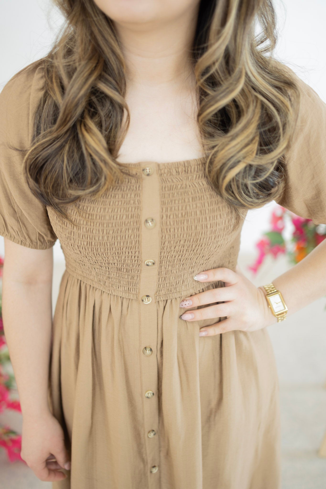 Chloe Mocha Dress