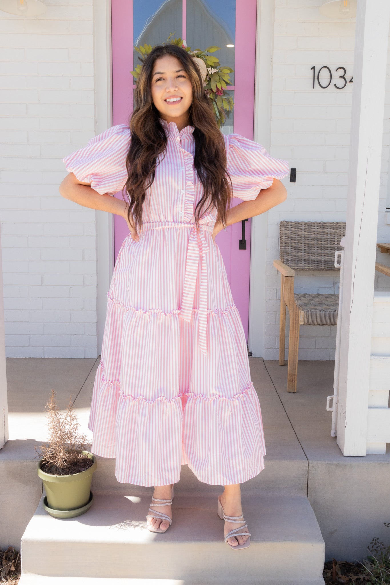 Isabella Rose Pink Midi Dress