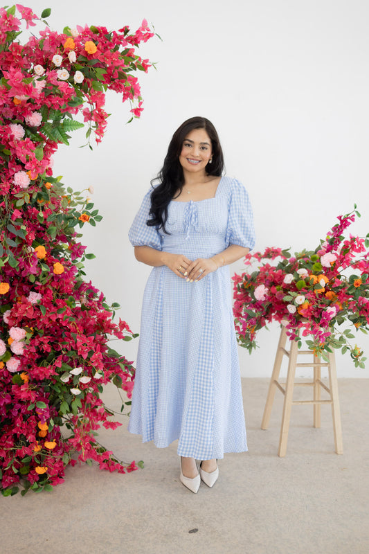 Simply lovely blue dress