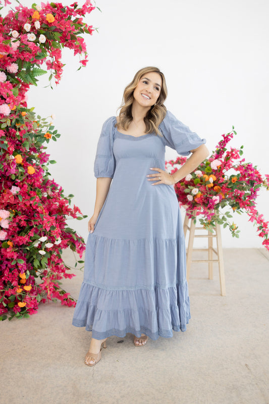 THE HEAVEN LACE MAXI DRESS