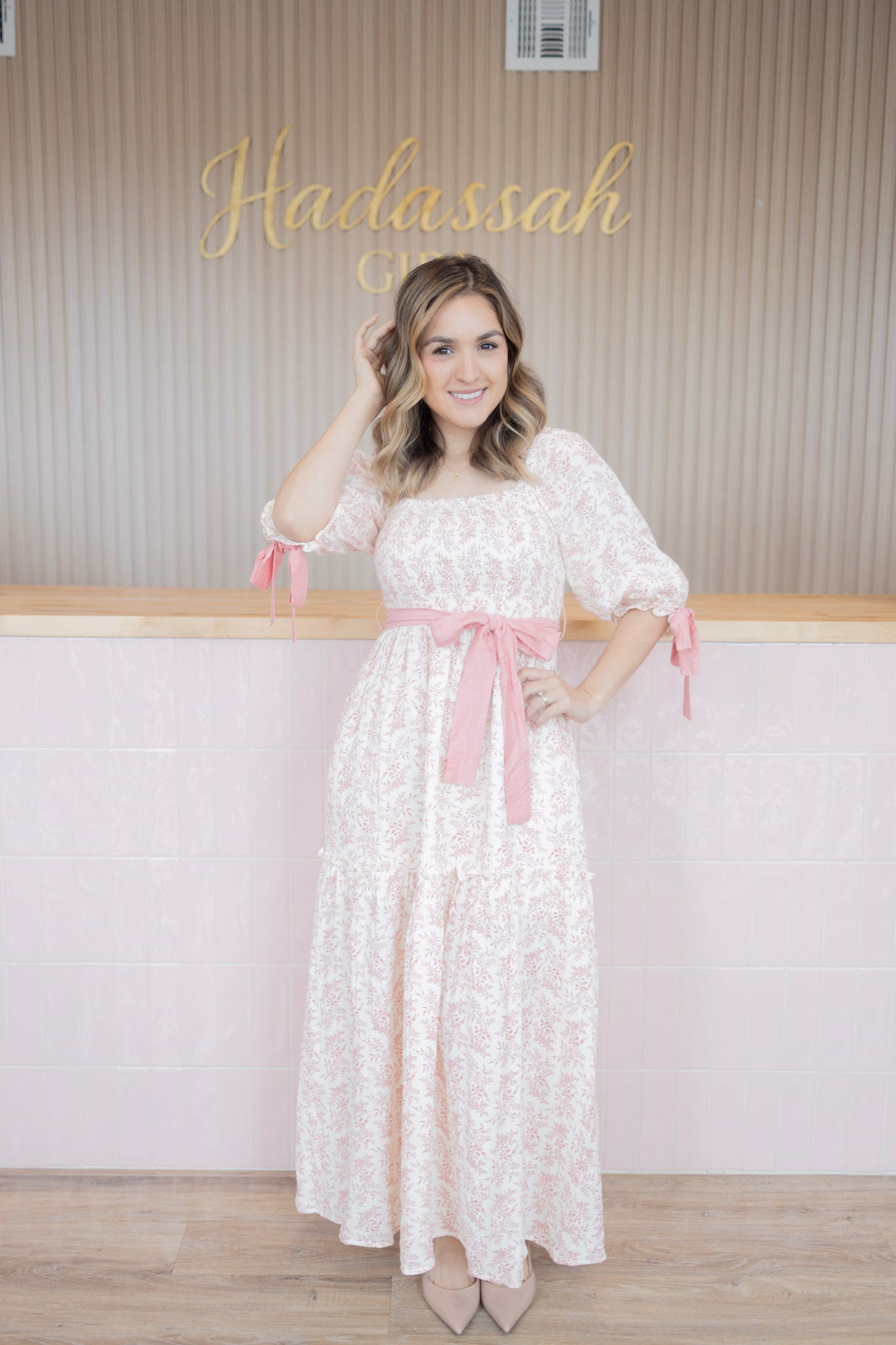 Brielle Soft Pink Dress