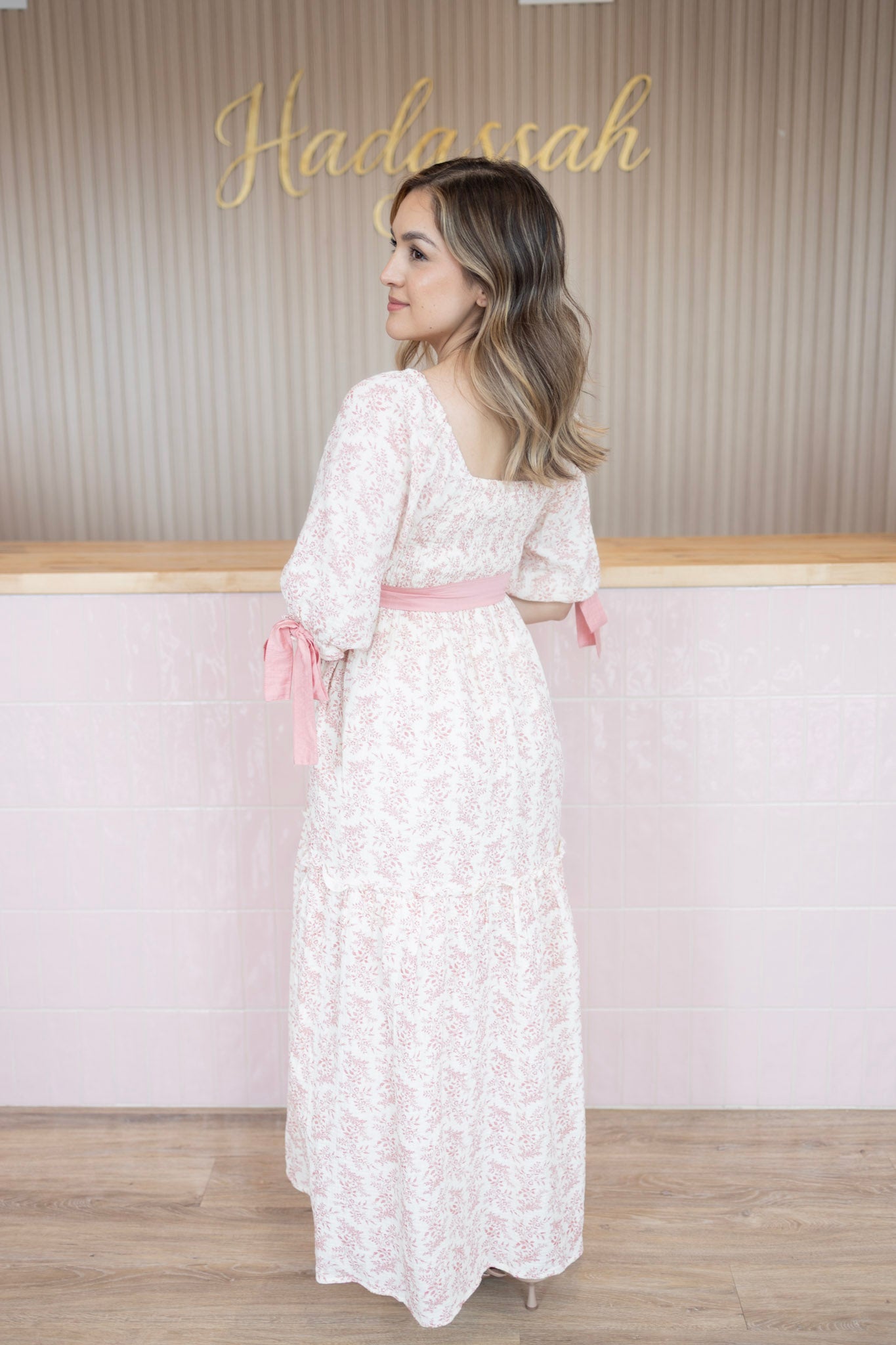 Brielle Soft Pink Dress