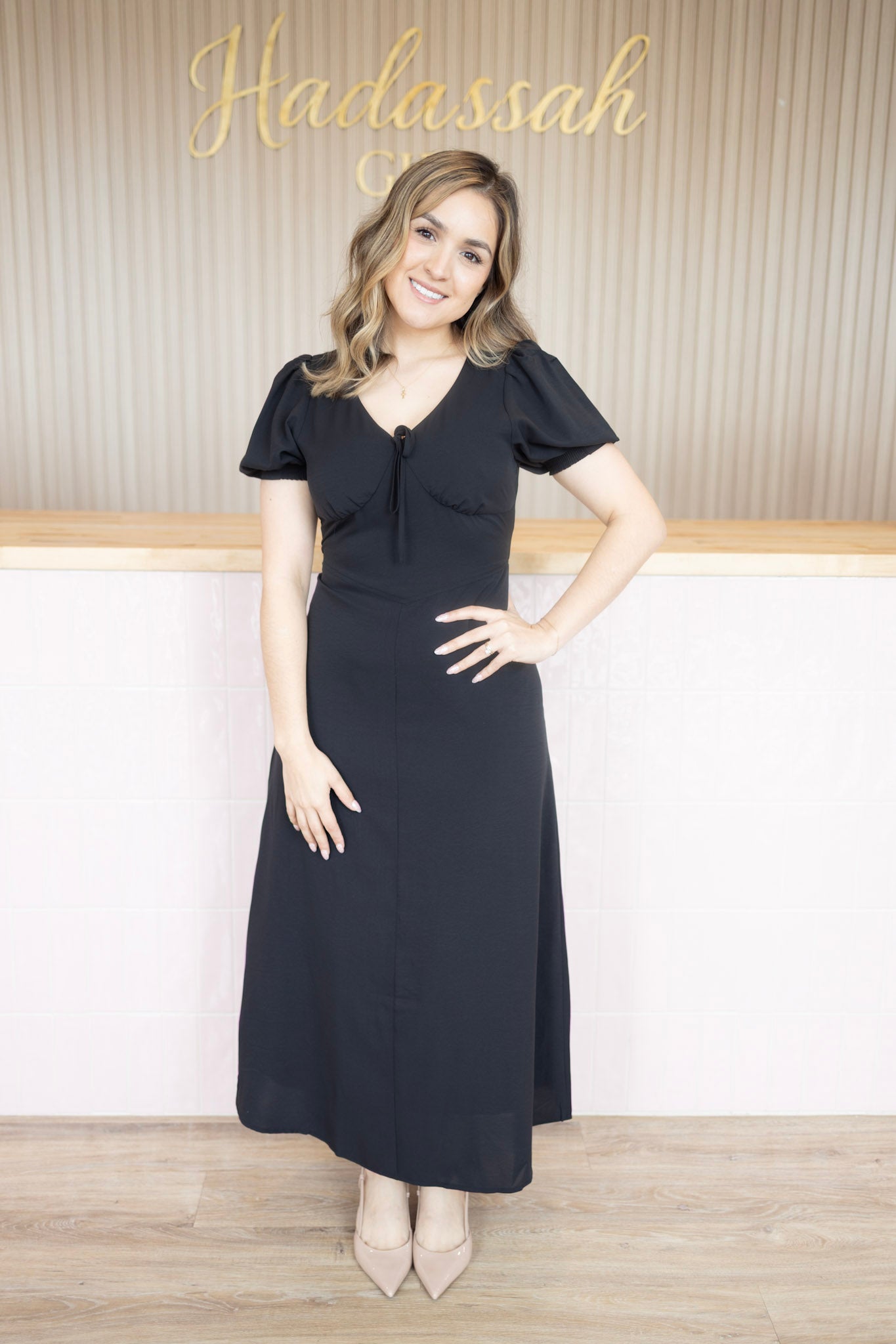Mila Black Dress