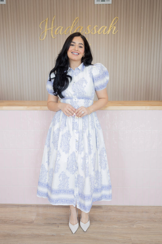 Rosalie Blue Dress
