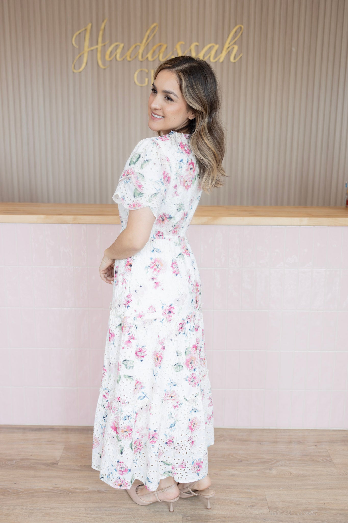 PRE-ORDER Elodie floral dress