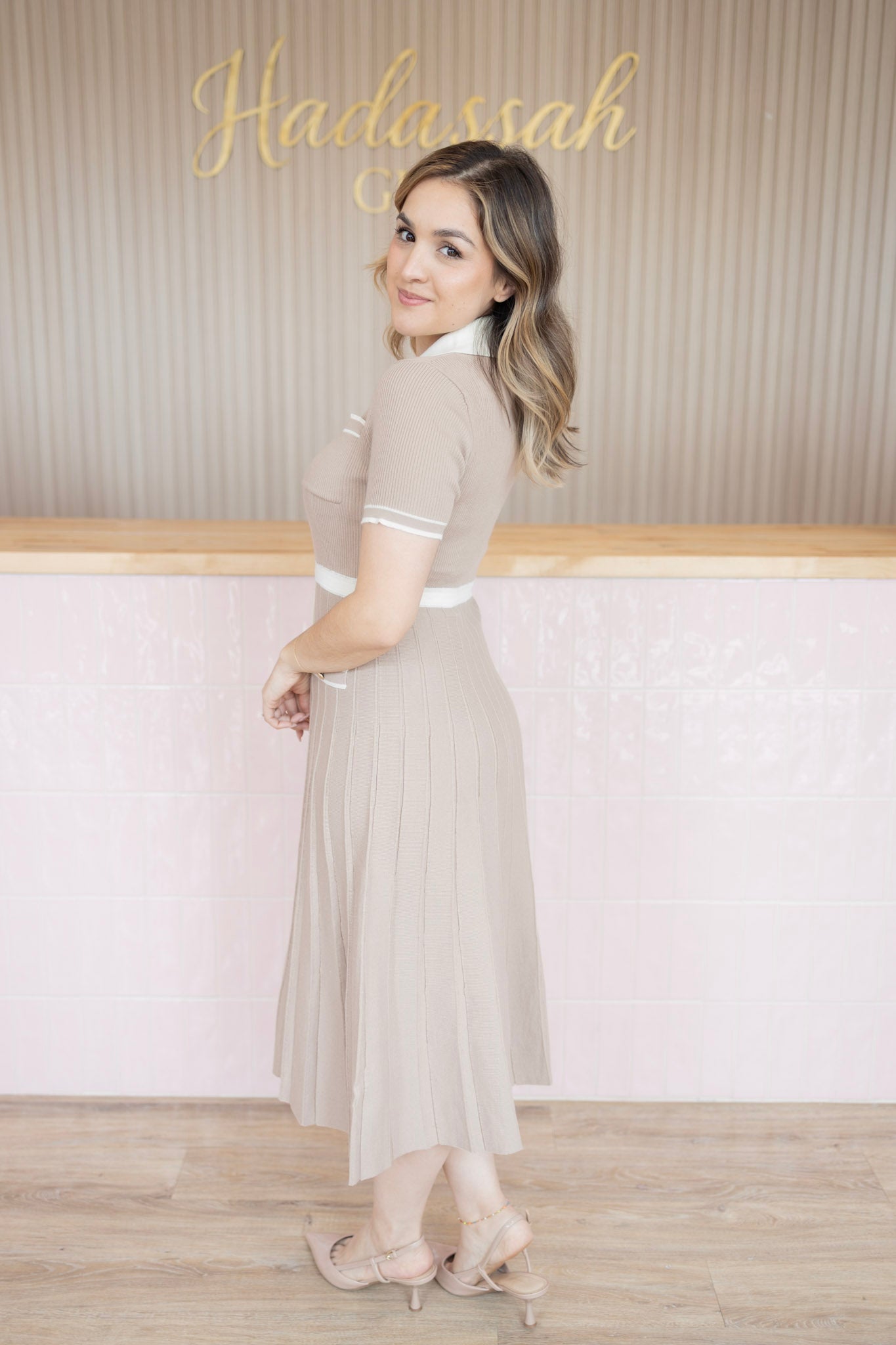 PRE-ORDERS Amara Tan Dress