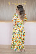 Load image into Gallery viewer, Clarisse floral yello dress
