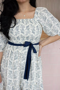 Load image into Gallery viewer, Brielle navy maxi dress
