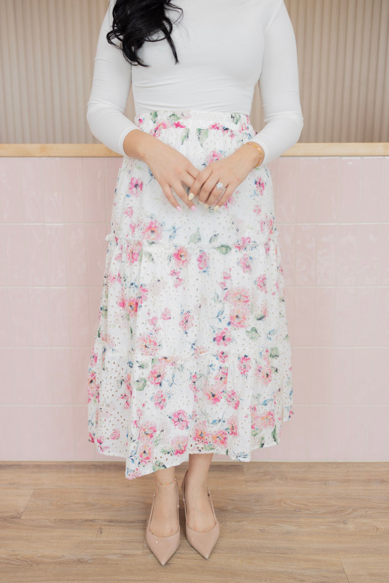 Elodie Floral skirt