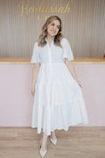 Load image into Gallery viewer, Divine glow white dress
