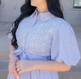 Load image into Gallery viewer, Marina Blue Midi Dress
