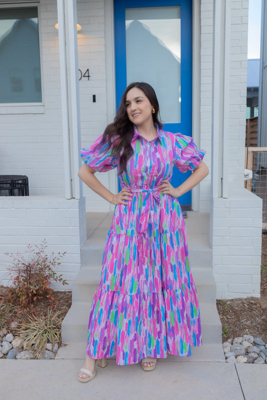 Butterfly Maxi Dress
