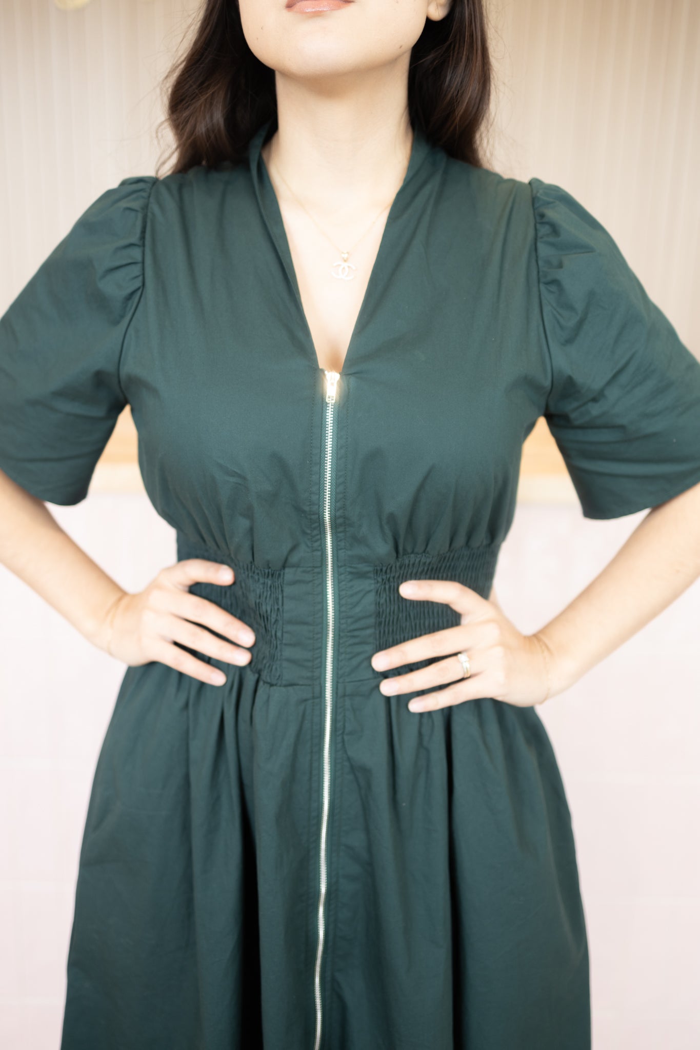 Lilia Sea Green Dress