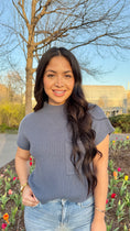 Load image into Gallery viewer, Tianna Blue Top
