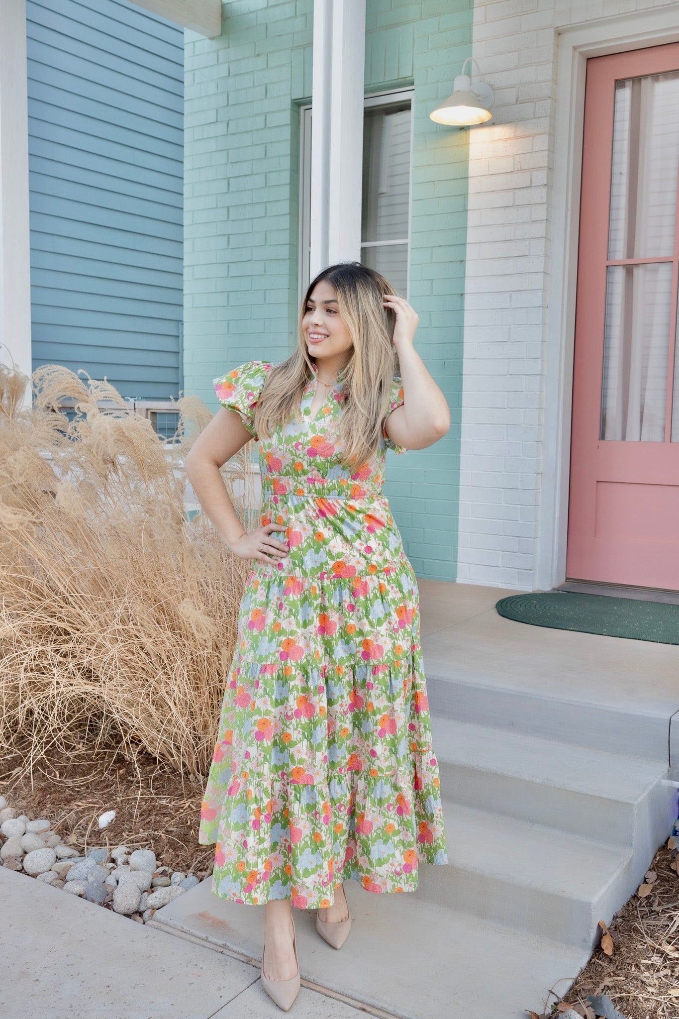 Sunflower Maxi Dress