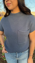 Load image into Gallery viewer, Tianna Blue Top
