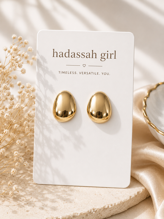 NANCY GOLD EARRINGS