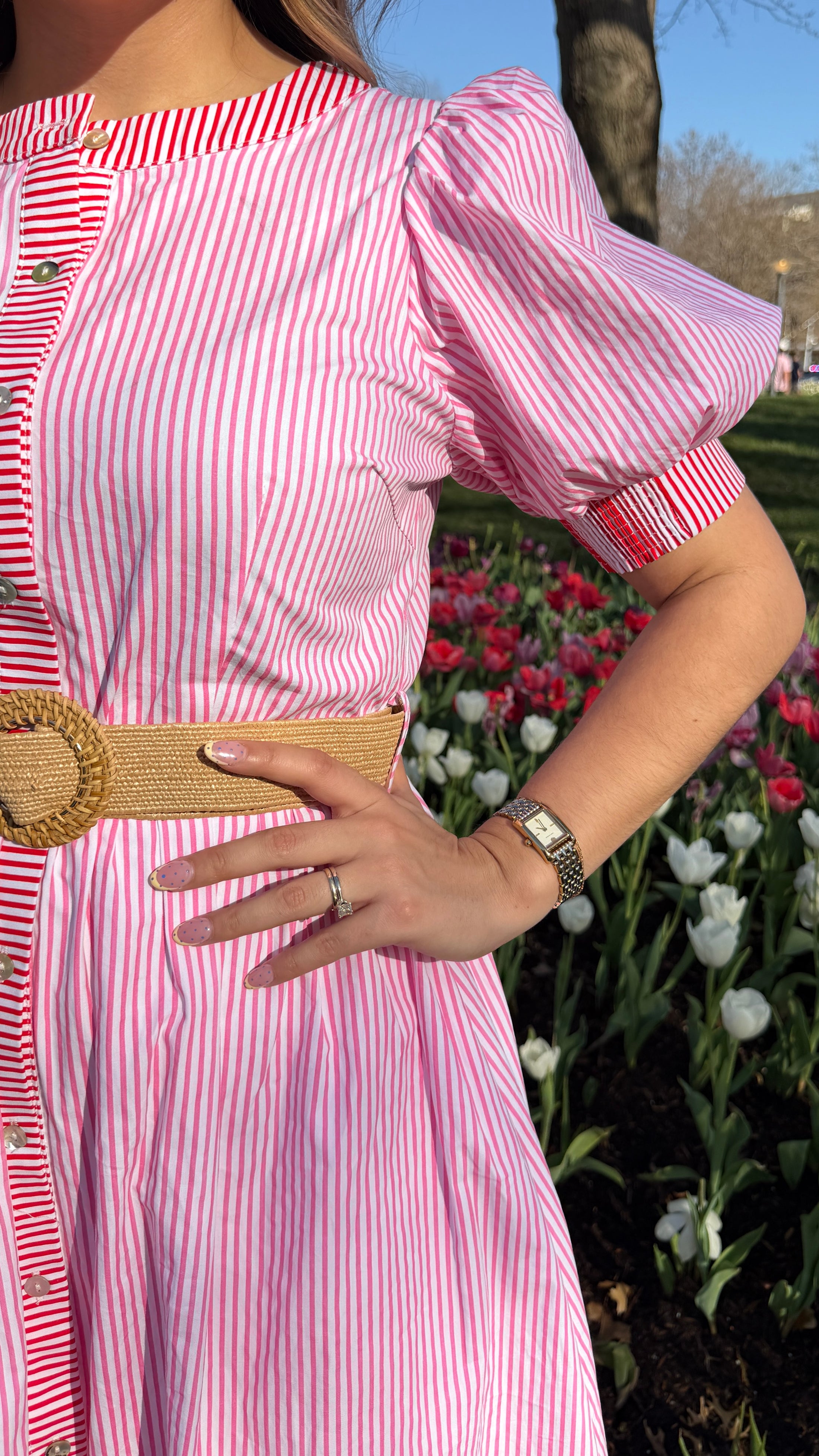 Pink Peony Dress