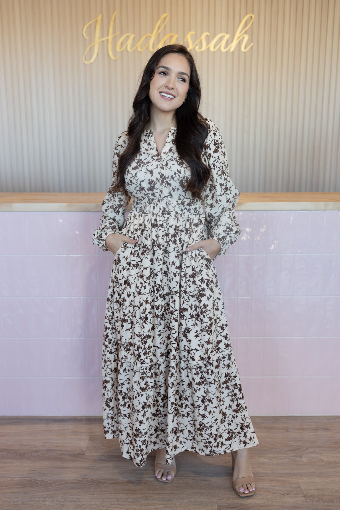 Mellanie Cream Dress