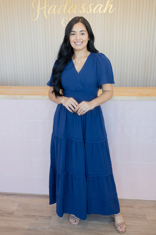 Jordan Navy Dress