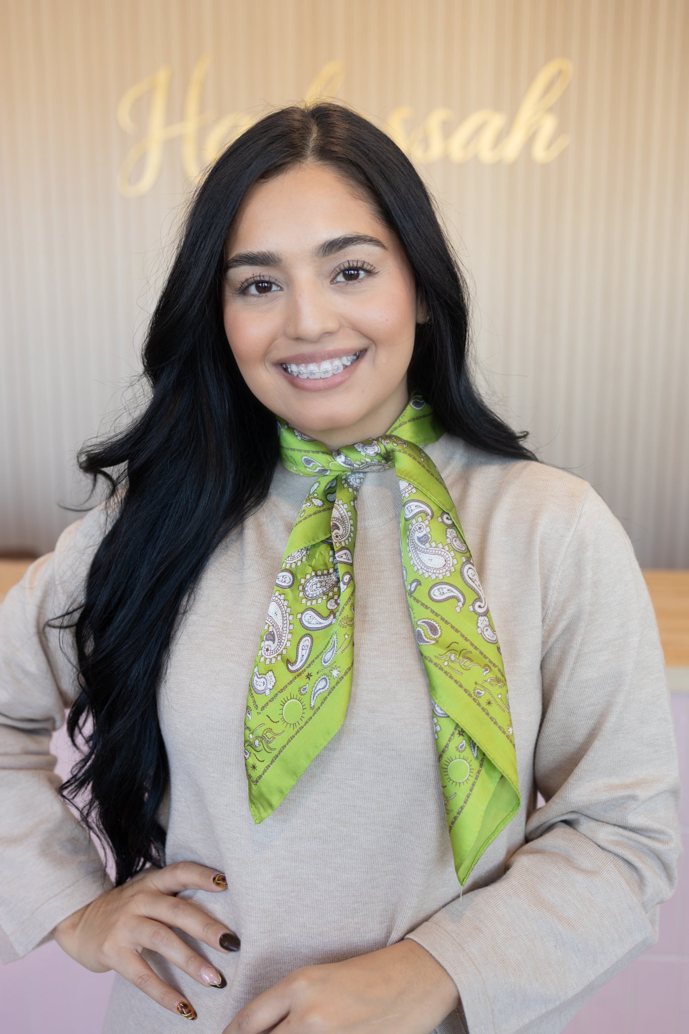 Gala Lemon Scarf