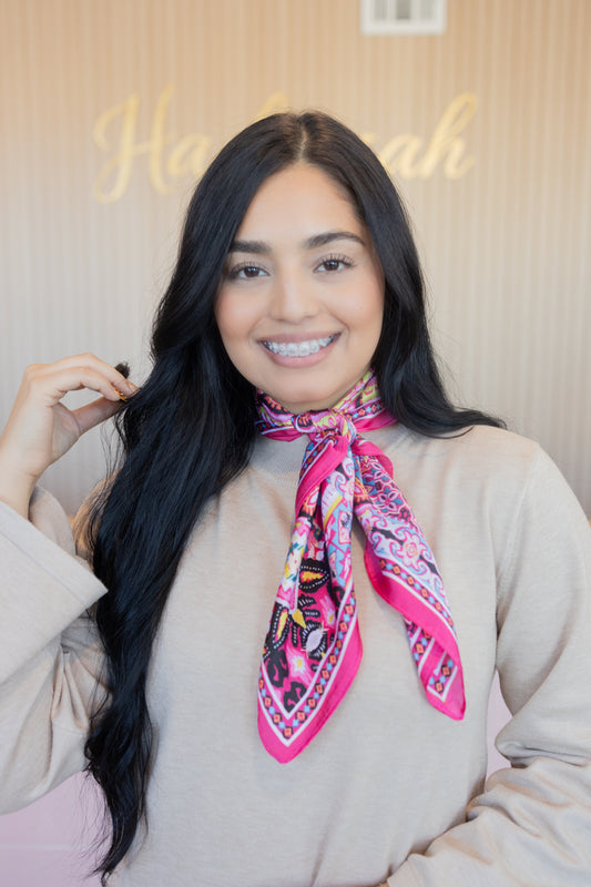 Gala Pink Scarf