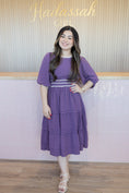 Load image into Gallery viewer, Crystal Purple Dress
