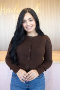 Load image into Gallery viewer, Monica Brown Cardigan
