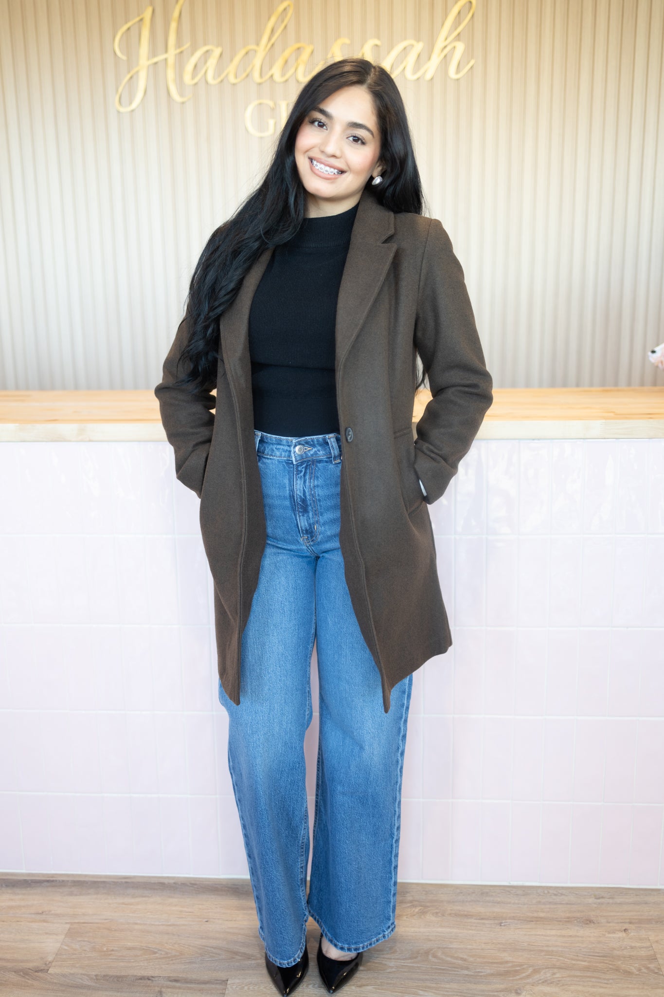 Azary Chocolate Coat