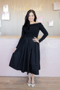 Load image into Gallery viewer, Quinn Black MAXI DRESS
