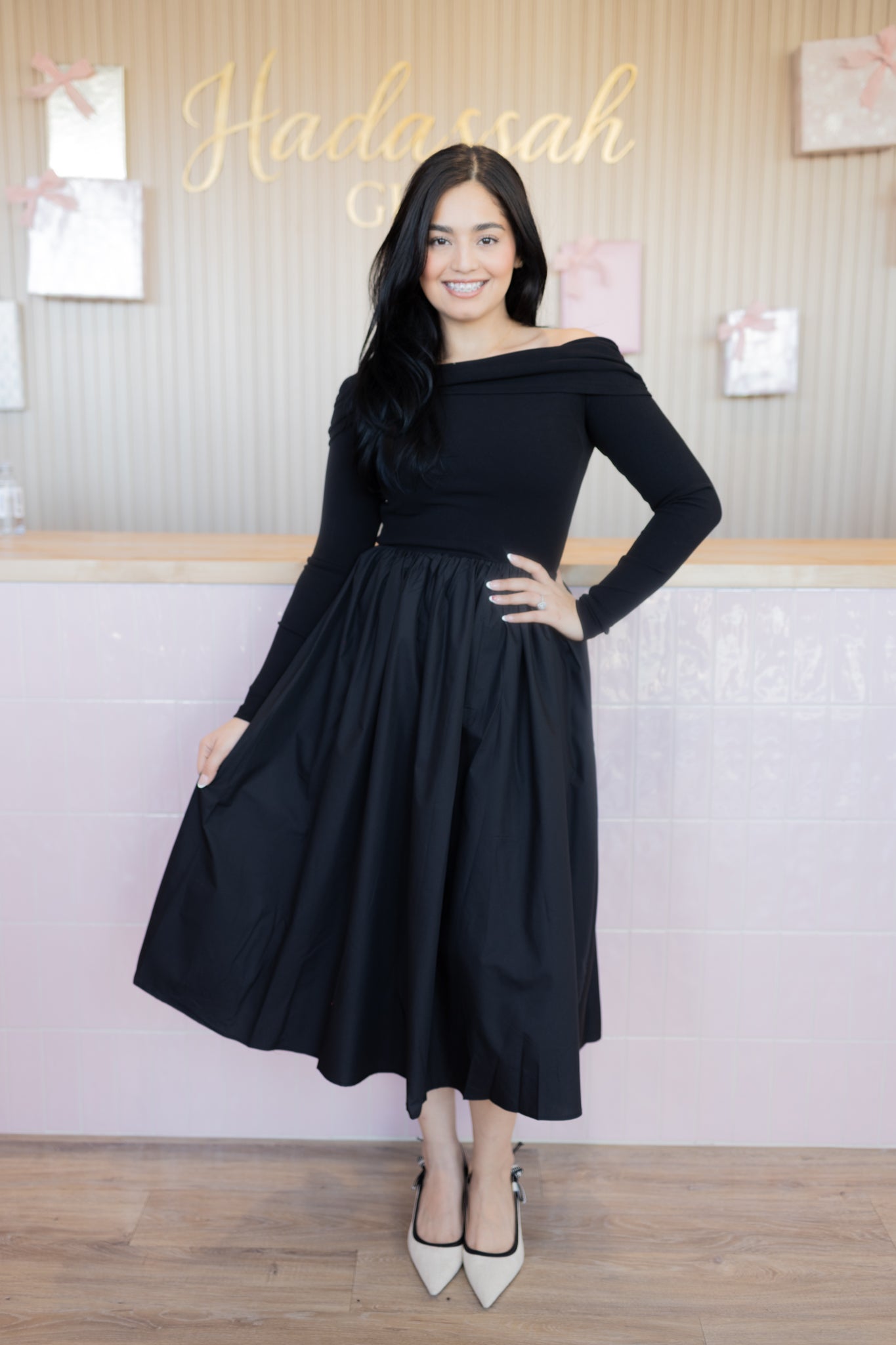 Quinn Black MAXI DRESS