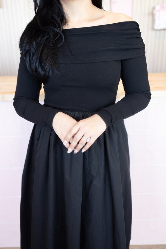 Quinn Black MAXI DRESS