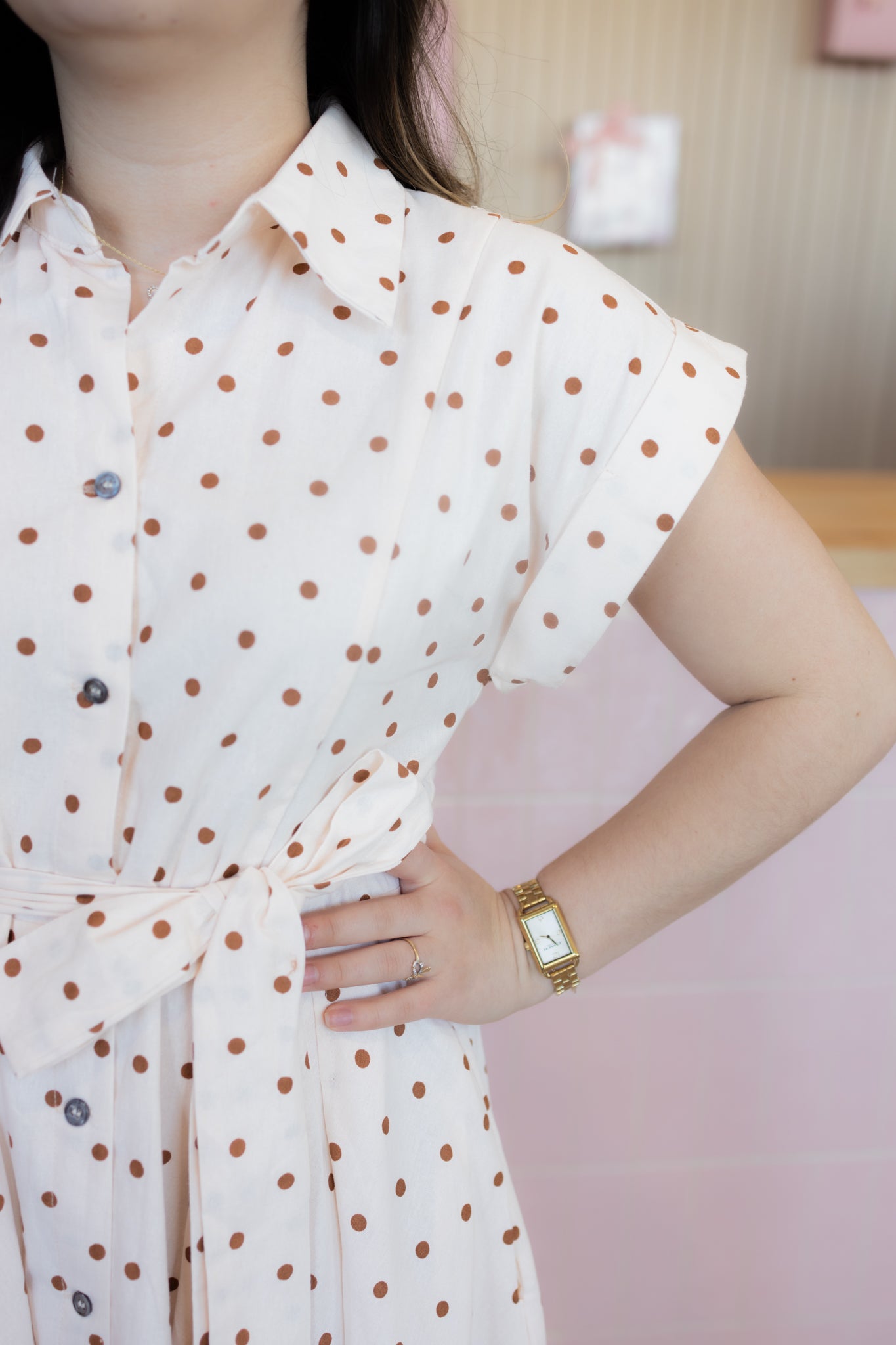 Clara Polka Dot Maxi Dress
