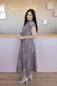 Load image into Gallery viewer, Eloise Brown maxi dress

